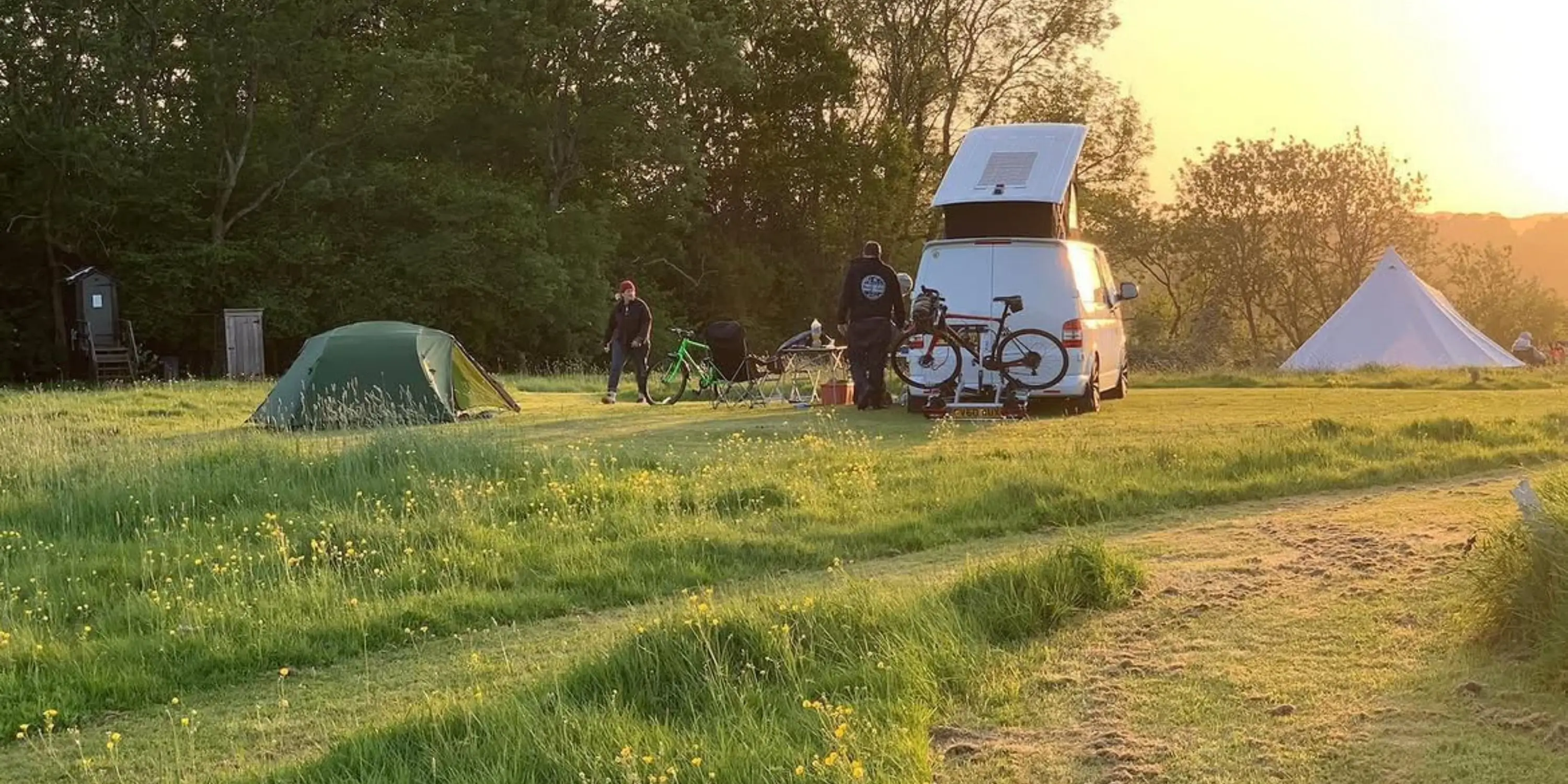 Camping Near Hythe, Kent: Countryside Camping Close to the Coast